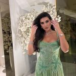 بفستان أخضر مطرز .. أحدث إطلالة لـ ياسمين صبري  النساء في الفن