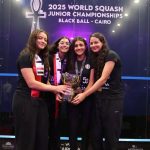 بنات مصر يحصدن لقب بطولة كأس العالم للناشئات للاسكواش للمرة العاشرة صحة المرأة