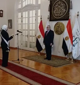 الدفعة الأولى من قاضيات مجلس الدولة يؤدين اليمين جمال وموضة