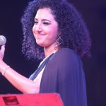 صوت فاطمة عادل يطرب جمهور مسرح الهناجر صحة المرأة