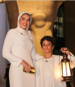 إطلالة آية السيسي في افتتاح المتحف المصري الكبير تحكي قصة الاستمرارية والنور الخالد لمصر 2 إطلالة آية السيسي في افتتاح المتحف المصري الكبير تحكي قصة الاستمرارية والنور الخالد لمصر أخبار المرأة