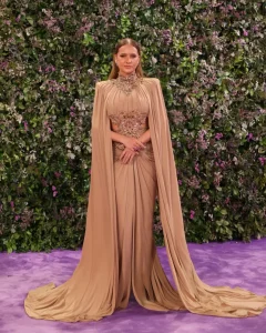 استوحي موضة فساتين سهرات2026.. من إطلالة نيللي كريم في 2026 Joy Awards جمال وموضة