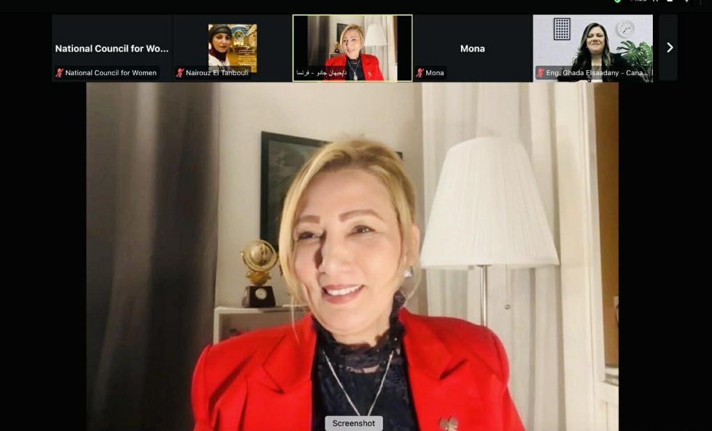 حيهان جادو: التمكين الثقافي للمرأة المصرية في الخارج ركيزة أساسية للحفاظ على الهوية والانتماء الوطني 1 حيهان جادو: التمكين الثقافي للمرأة المصرية في الخارج ركيزة أساسية للحفاظ على الهوية والانتماء الوطني أخبار المرأة