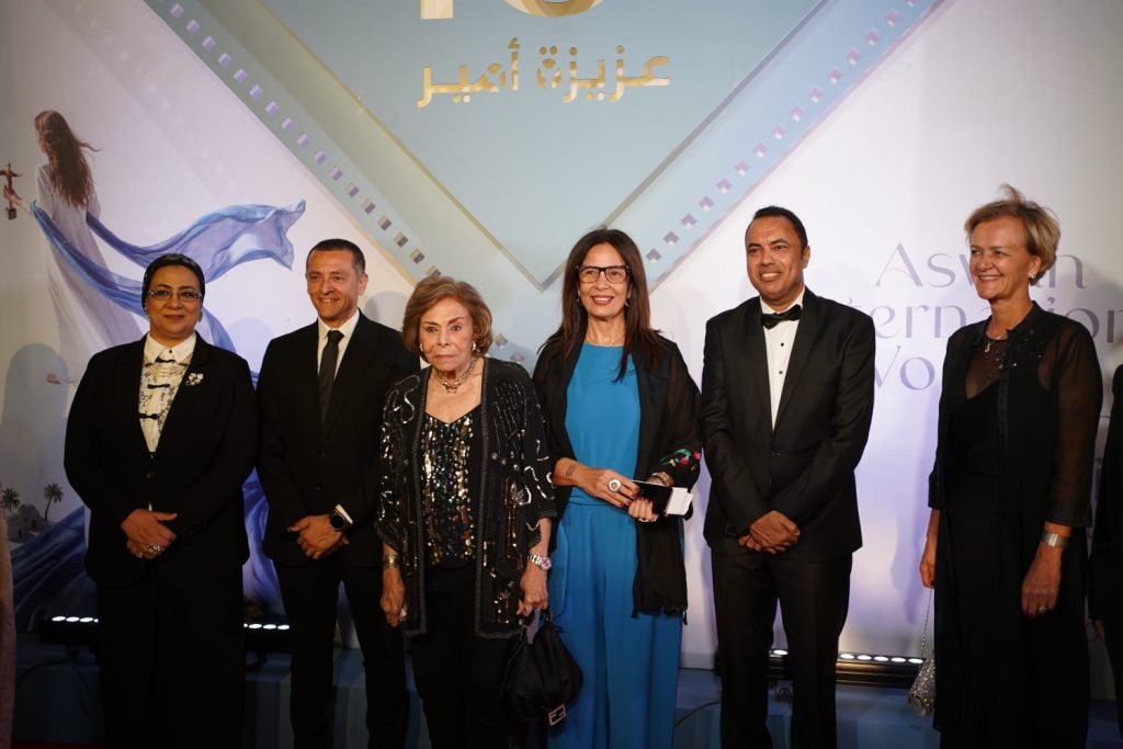 رسائل أمل عمار في افتتاح مهرجان أسوان الدولي لسينما المرأة النساء في الفن