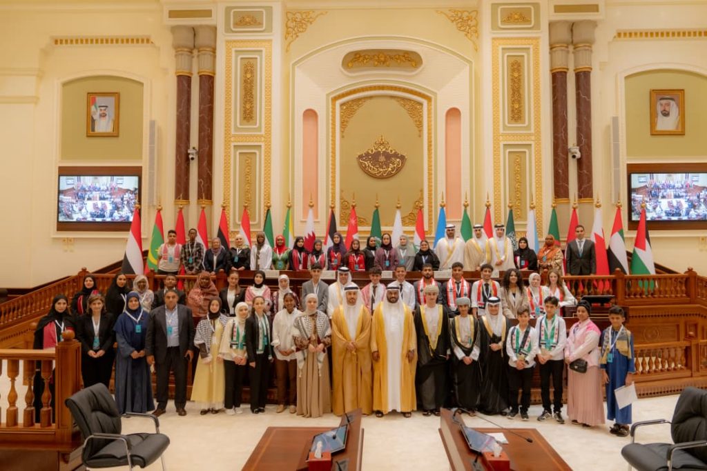 سفراء الطفولة يمثلون مصر في البرلمان العربي للطفل بالشارقة 3 البرلمان العربي للطفل بالشارقة